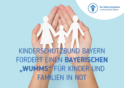 Kinderschutzbund Bayern fordert einen bayerischen „Wumms“ für Kinder und Familien in Not